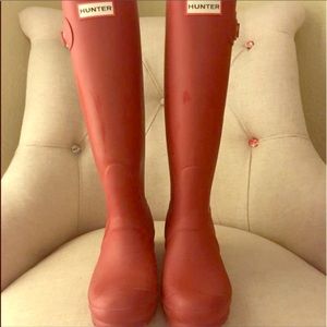 Hunter rain boots